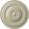 Ekena Millwork Traditional Ceiling Medallion (Fits Canopies up to 8 1/4"), 31 1/2"OD x 2 1/2"P, Clear Yellow CM31TRCYF - alternate 1